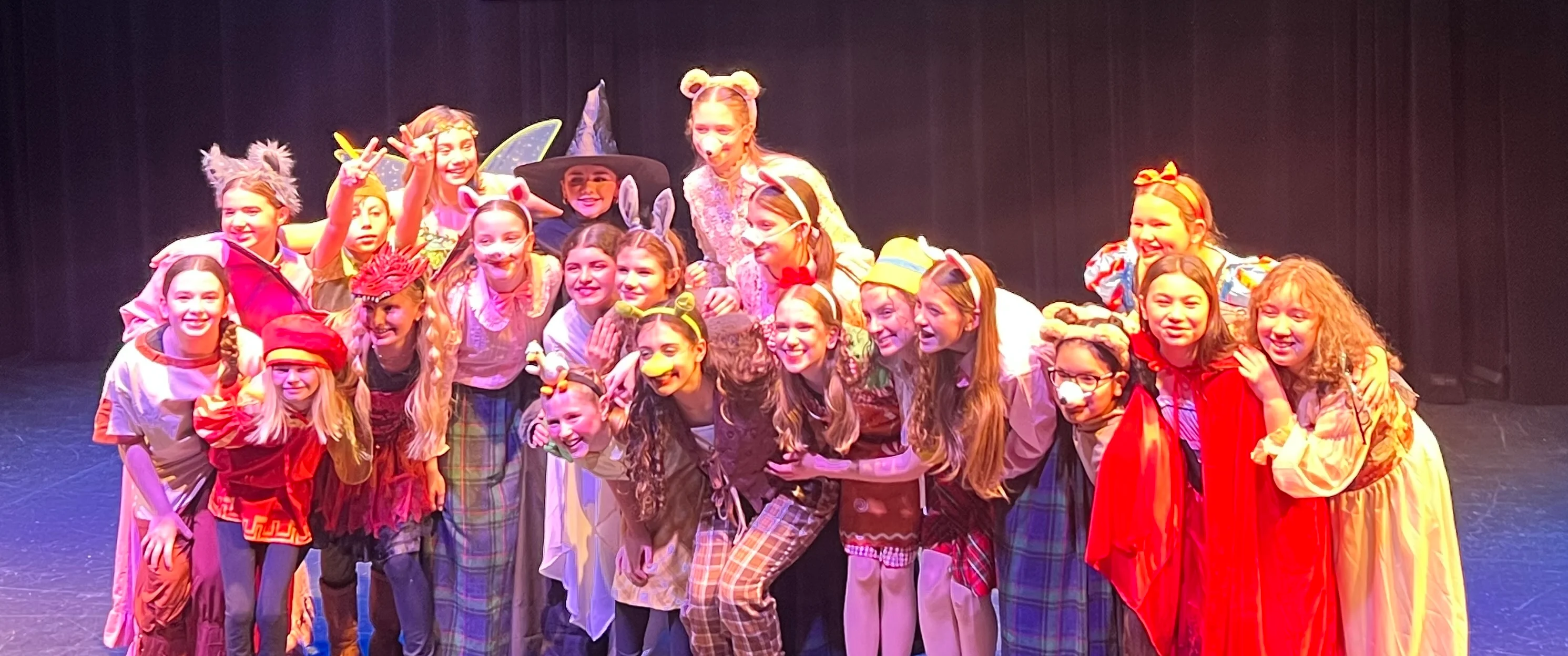 Musical Storytellers on stage