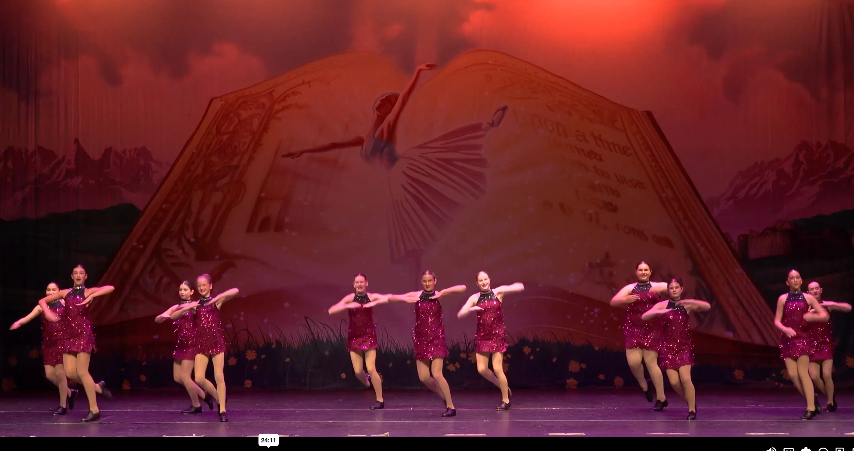 Tap dance class