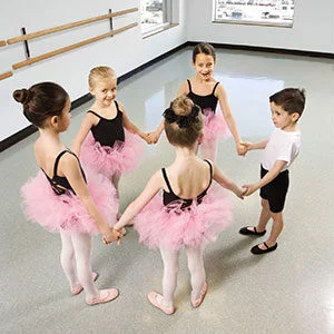 Littles dancers on stage