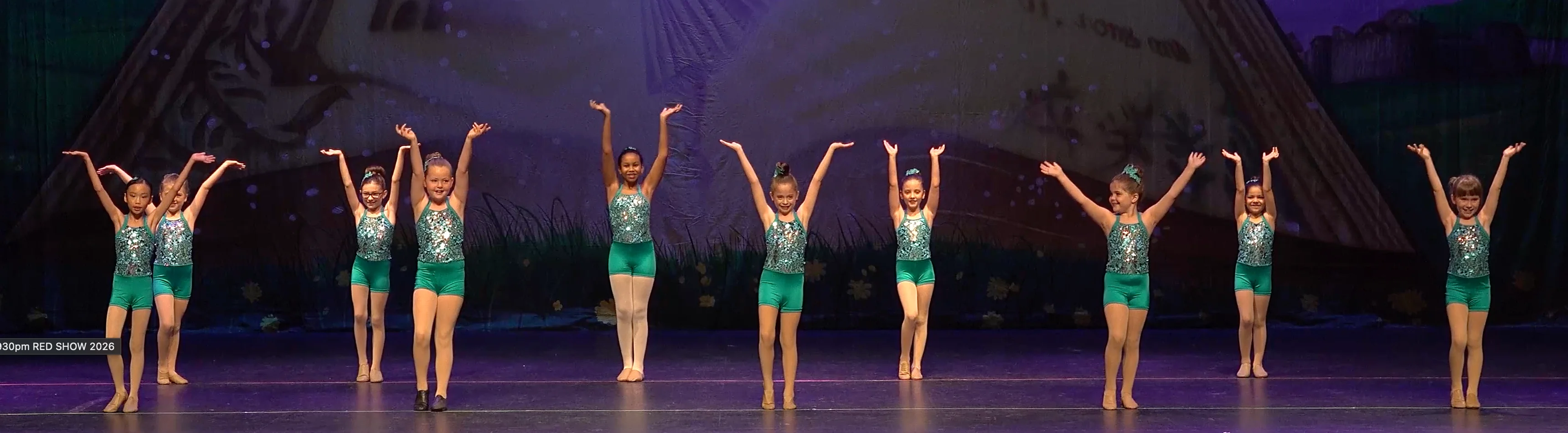 Levels dancers performing